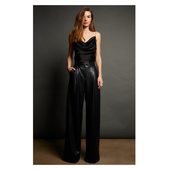 New! NONCHALANT LABEL Camm Open-Back Crystal Embellished Crop Top - Picture 10 of 16